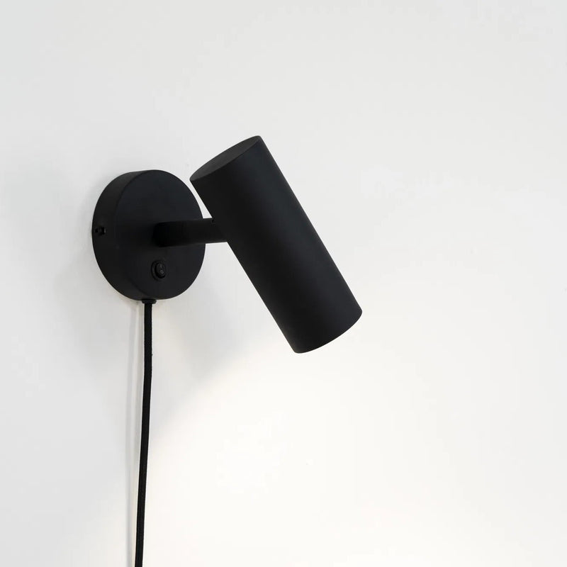 Tubular Wall Lamp | Black