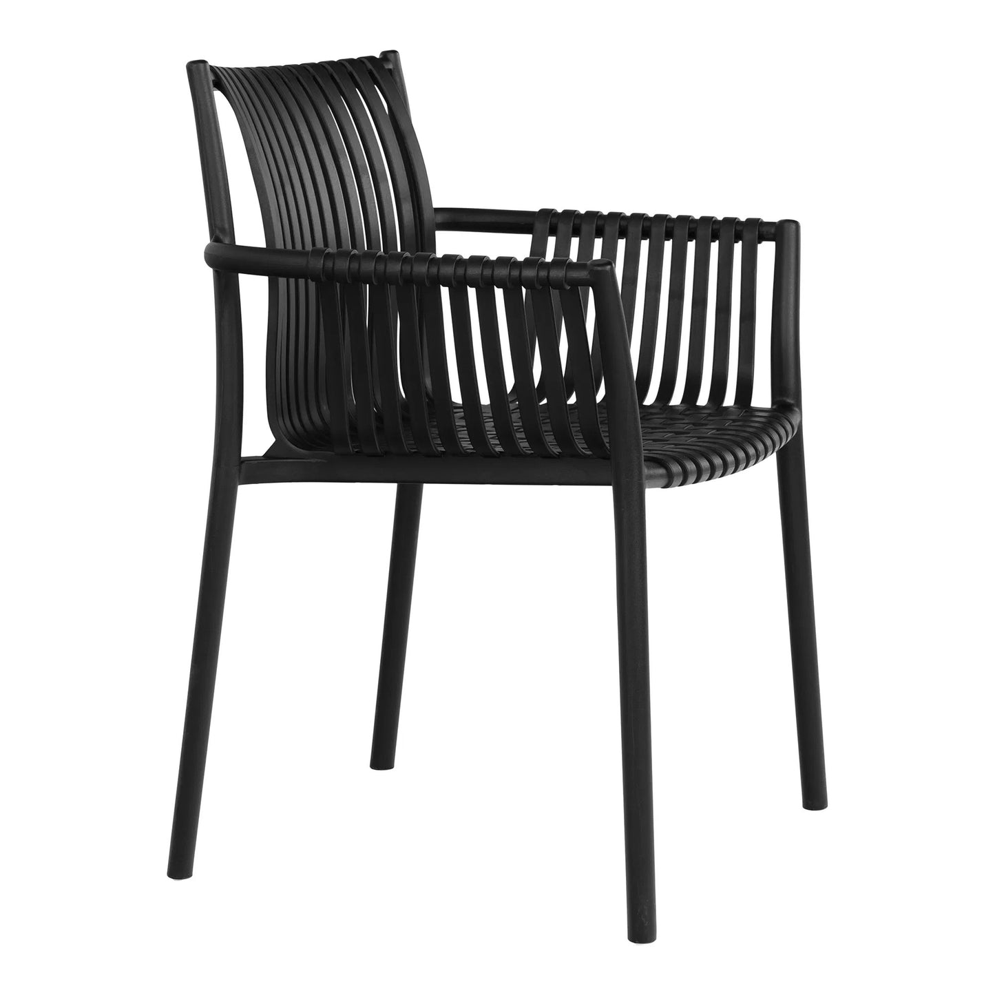Tulsa Garden Chair | Black | Set of 2