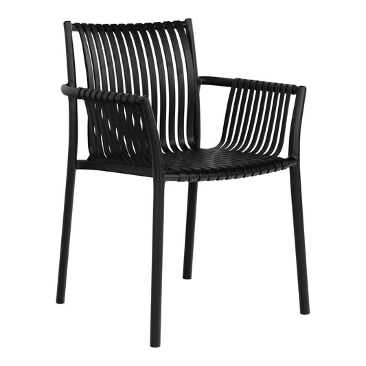 Tulsa Garden Chair | Black | Set of 2