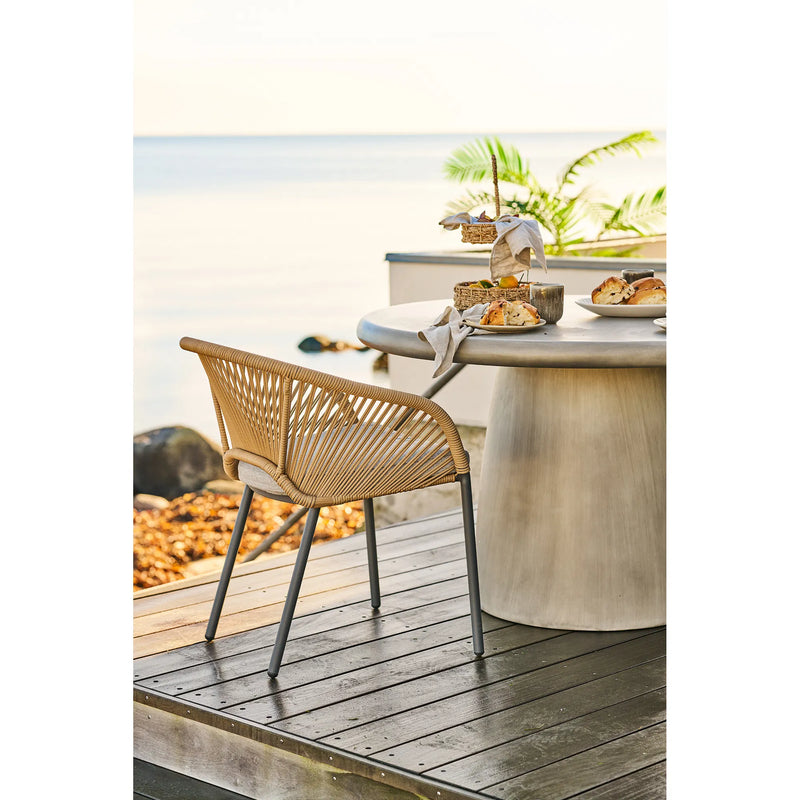 Novella Dining Chair: Sun-Kissed Minimalist Luxury | Set of 2