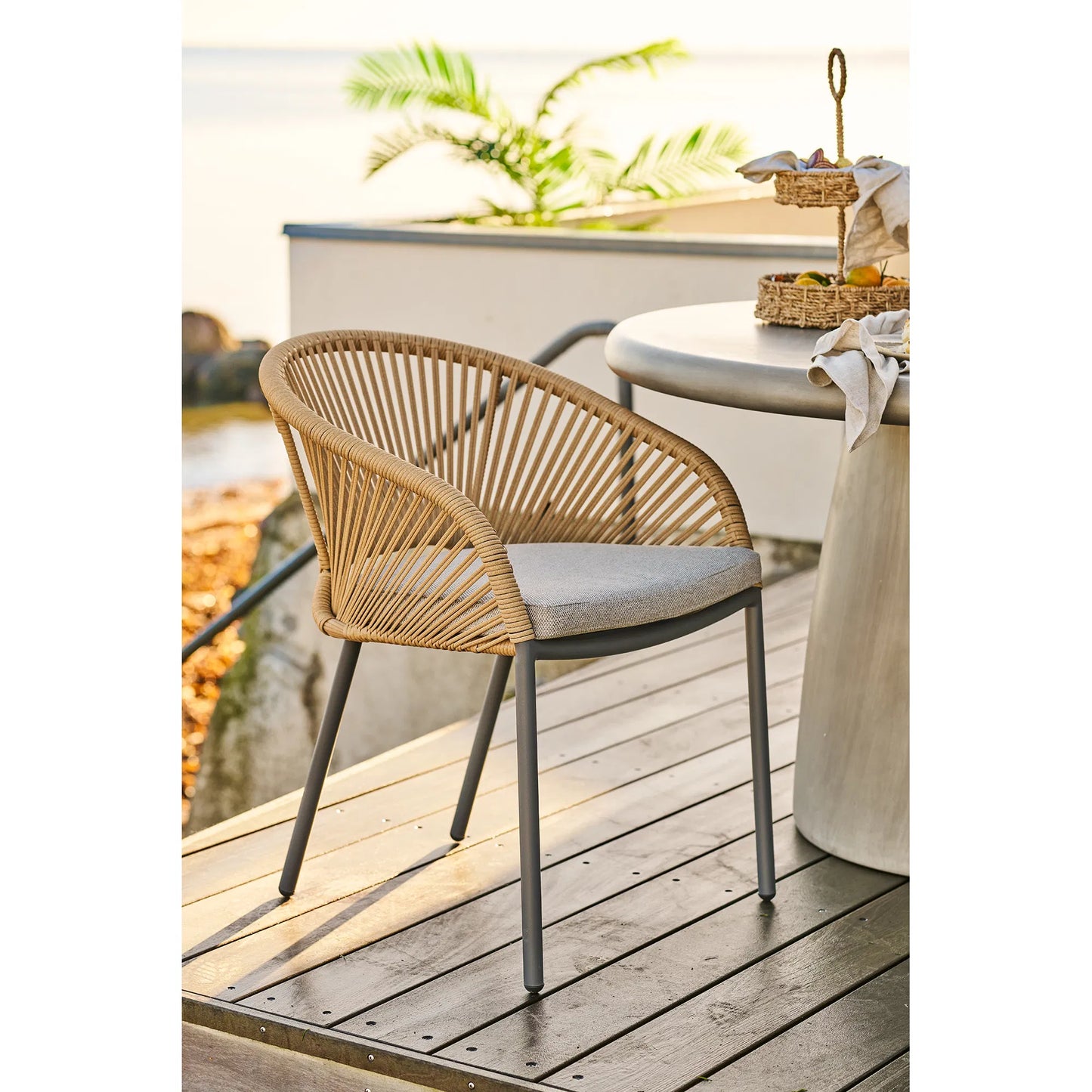 Novella Dining Chair: Sun-Kissed Minimalist Luxury | Set of 2