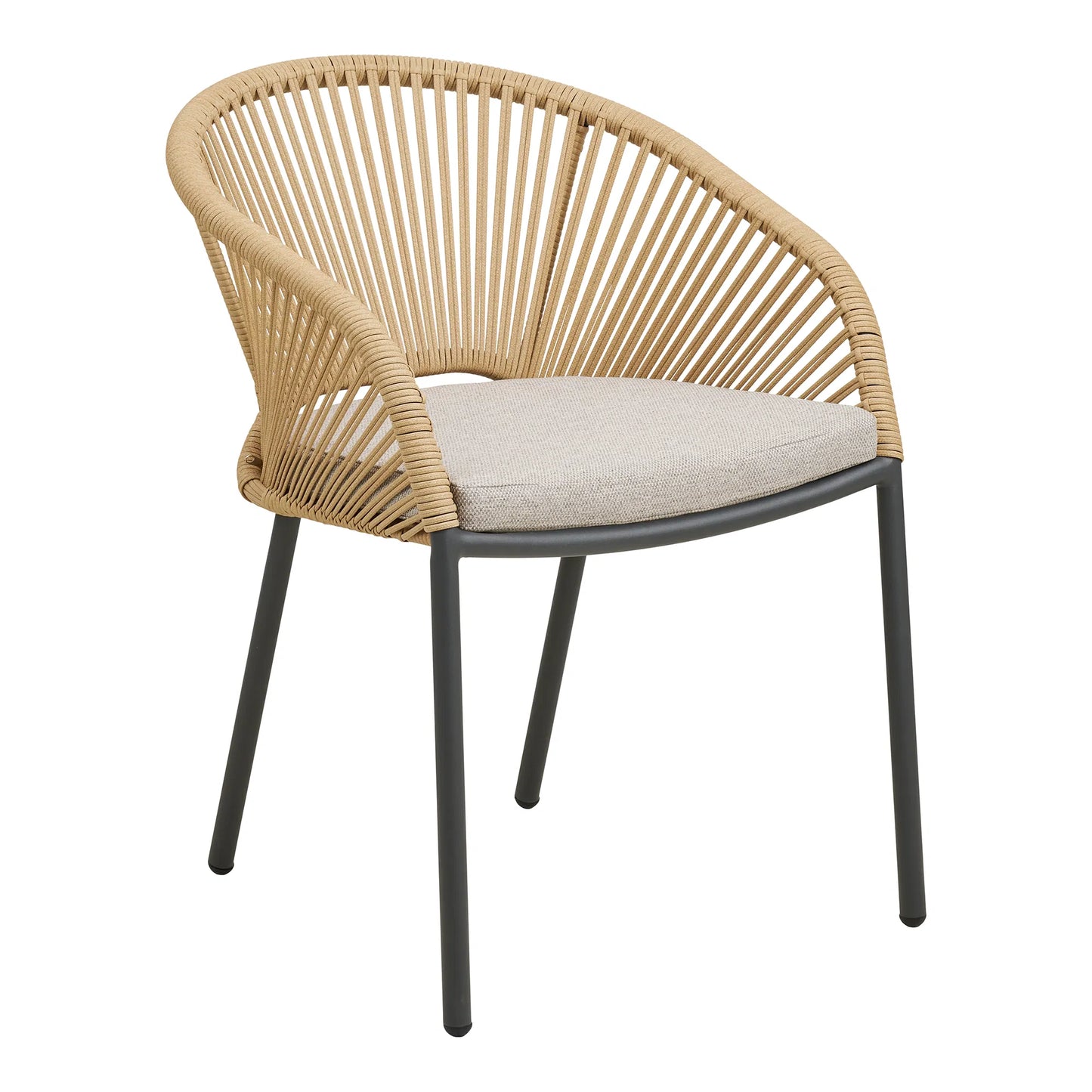 Novella Dining Chair: Sun-Kissed Minimalist Luxury | Set of 2