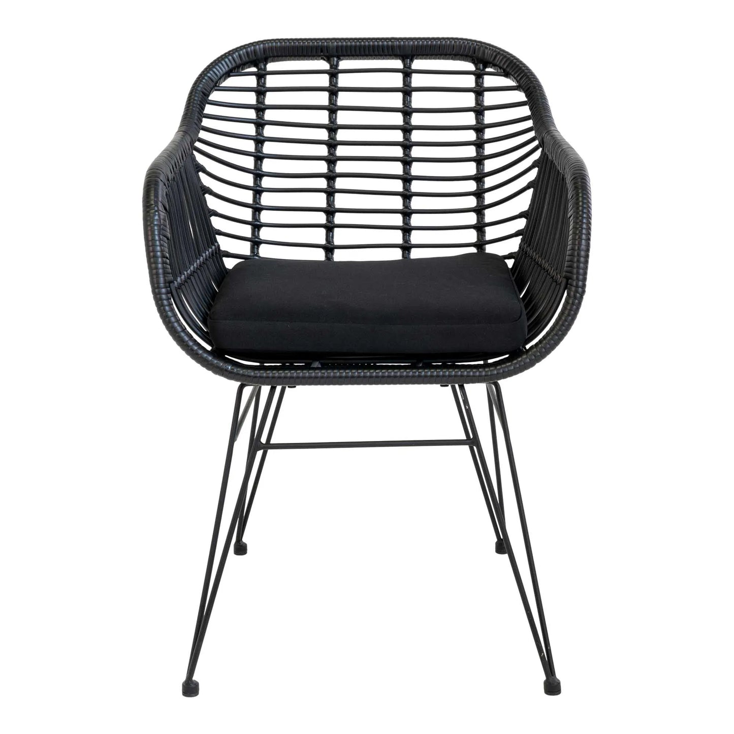 Trieste Armchair | Black | Set of 2