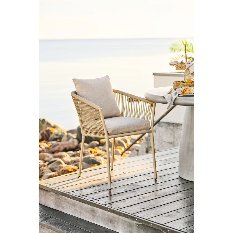 Salerno Dining Chair: Sculptural Elegance for Modern Living | Set of 4