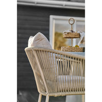 Salerno Dining Chair: Sculptural Elegance for Modern Living | Set of 4