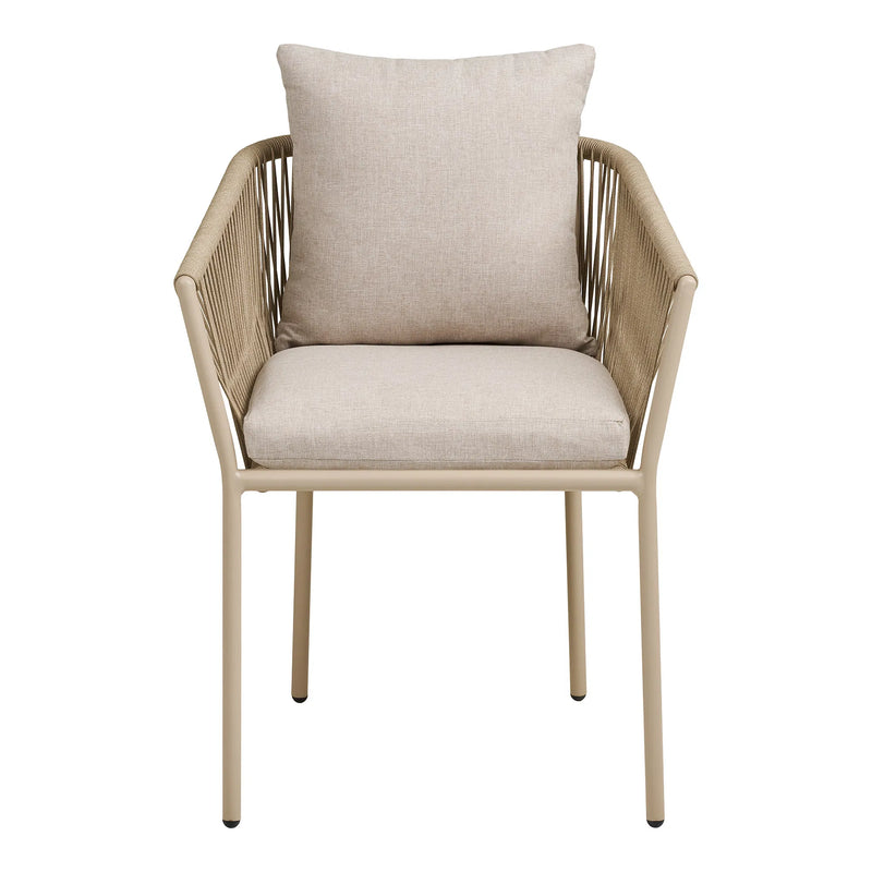 Salerno Dining Chair: Sculptural Elegance for Modern Living | Set of 4