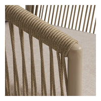 Salerno Dining Chair: Sculptural Elegance for Modern Living | Set of 4