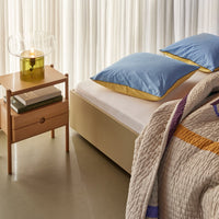 Twist Bedspread Square 260×260 Sand/Multicolour