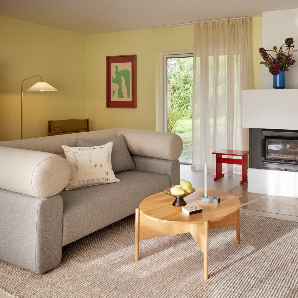 Poppy Rug Large Grey/White 200 x 300