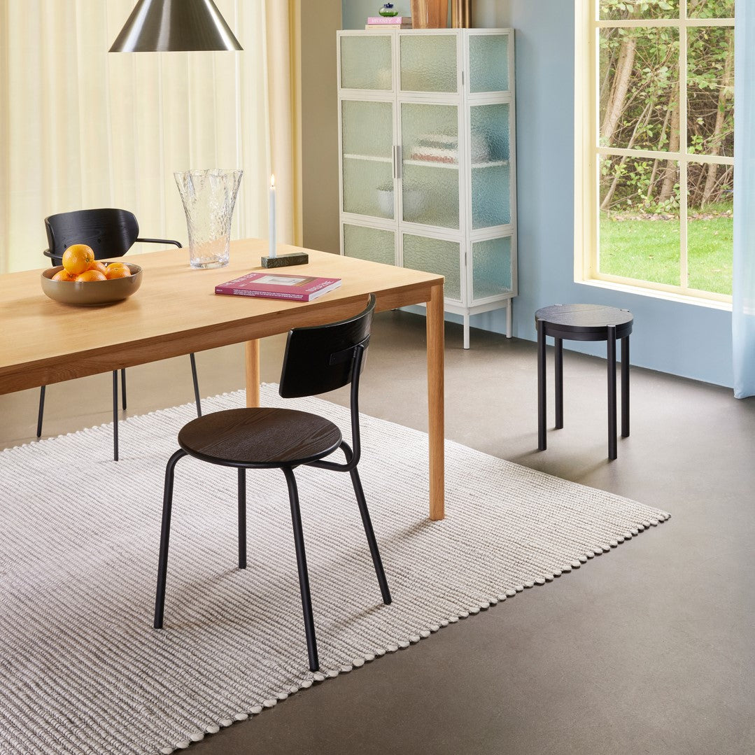 Poppy Rug Large Grey/White 200 x 300