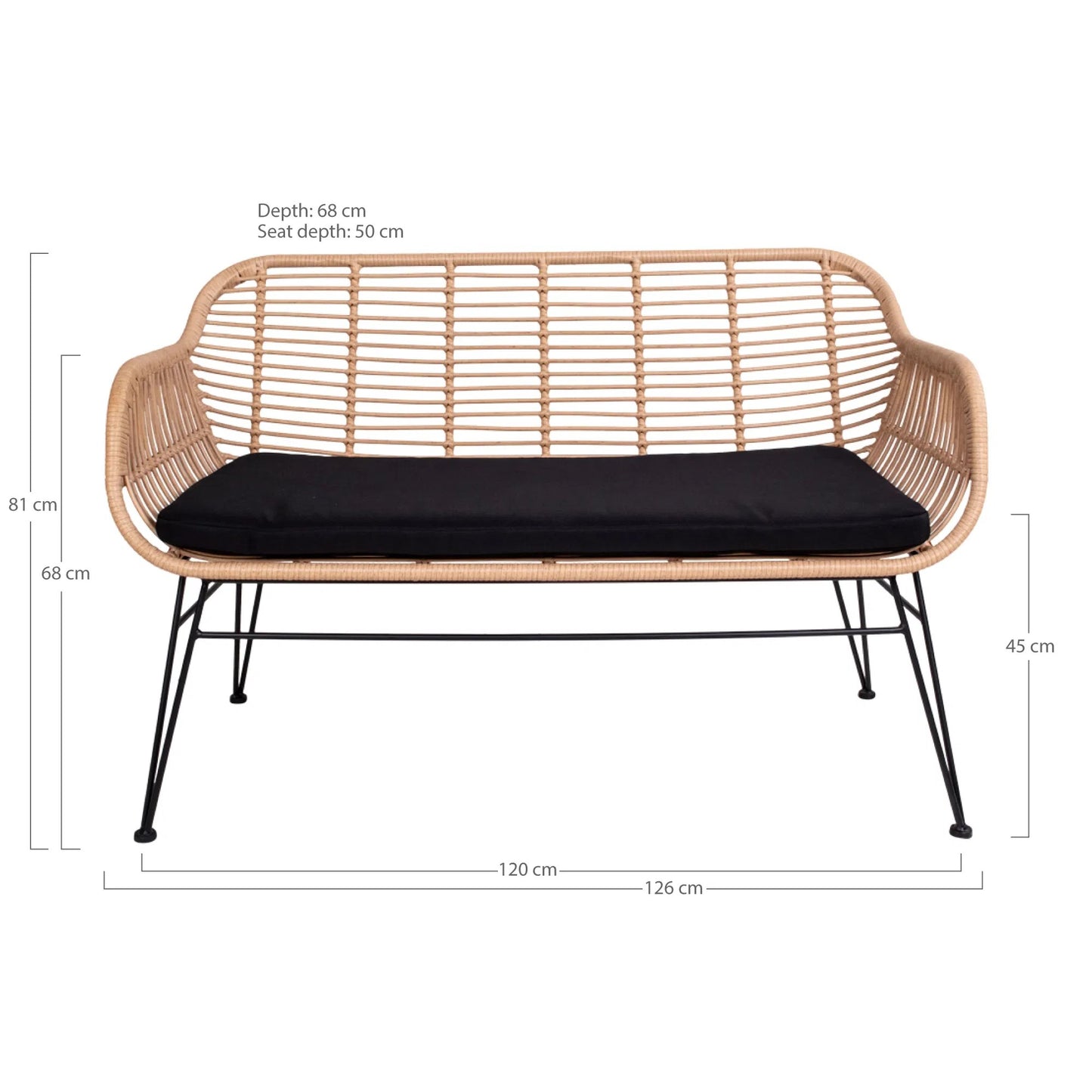 Trieste Sofa | Natural
