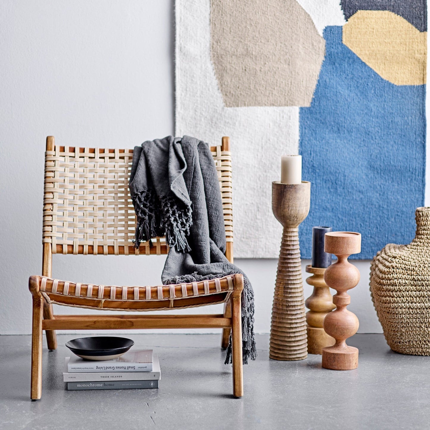 Keila Lounge Chair | Natural Teak
