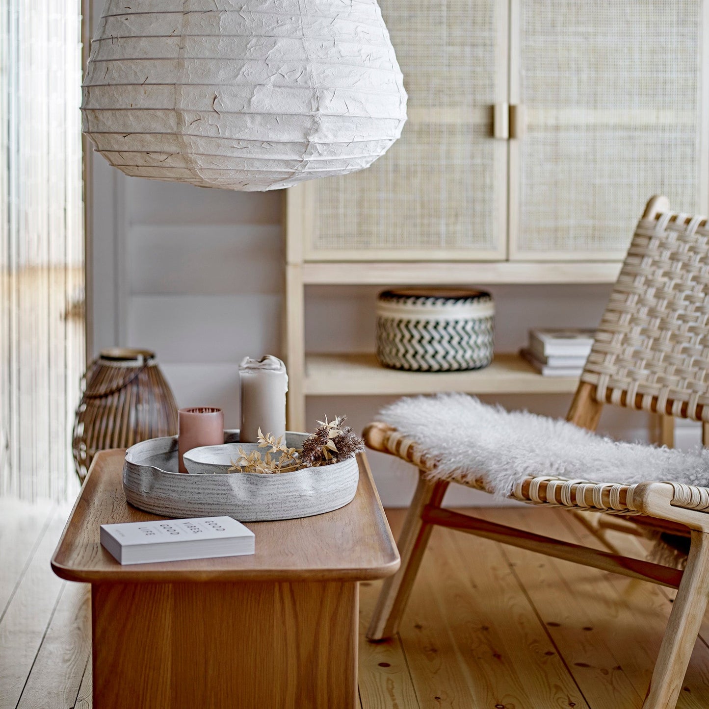 Keila Lounge Chair | Natural Teak