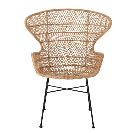 Qeen's Lounge Chair | Rattan