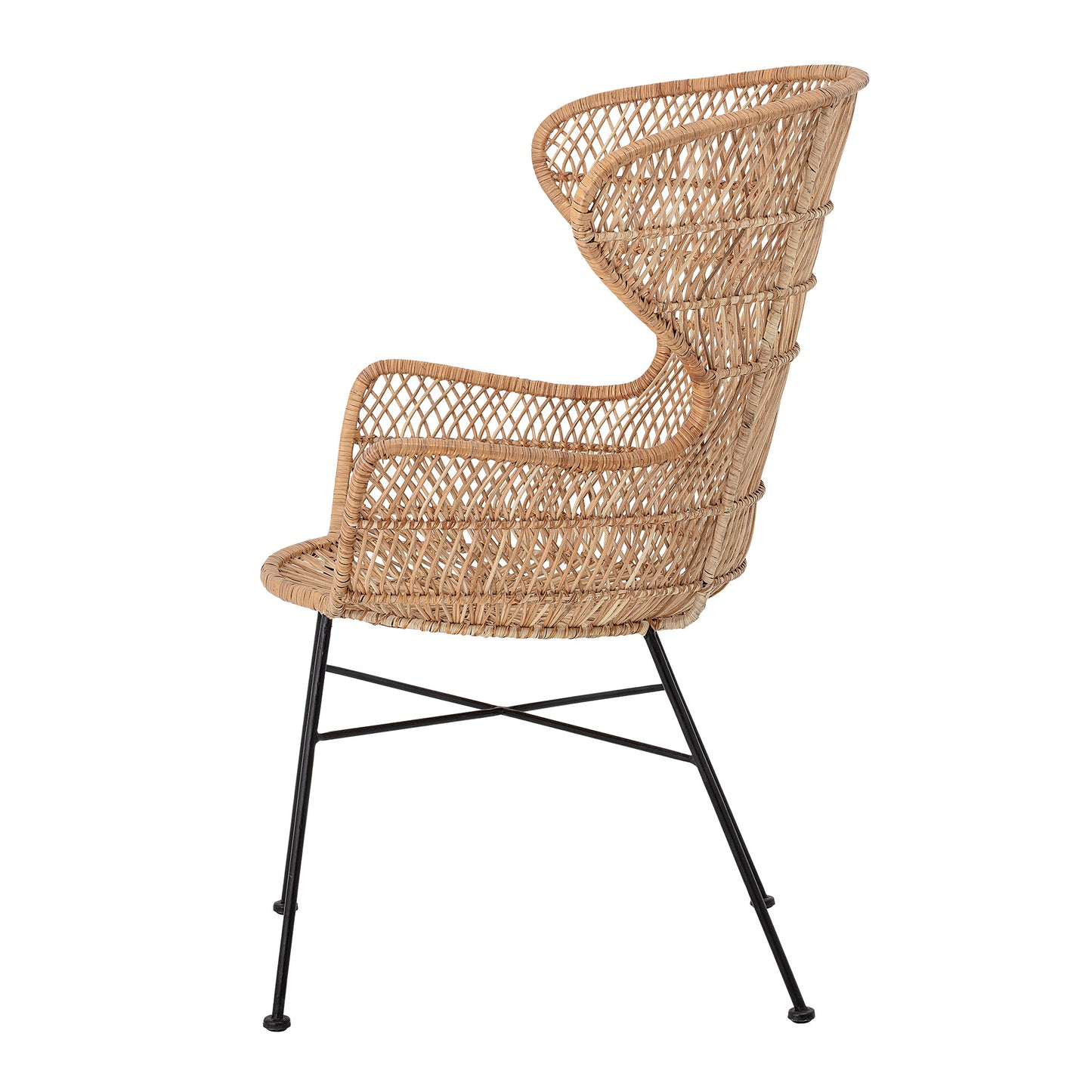 Qeen's Lounge Chair | Rattan