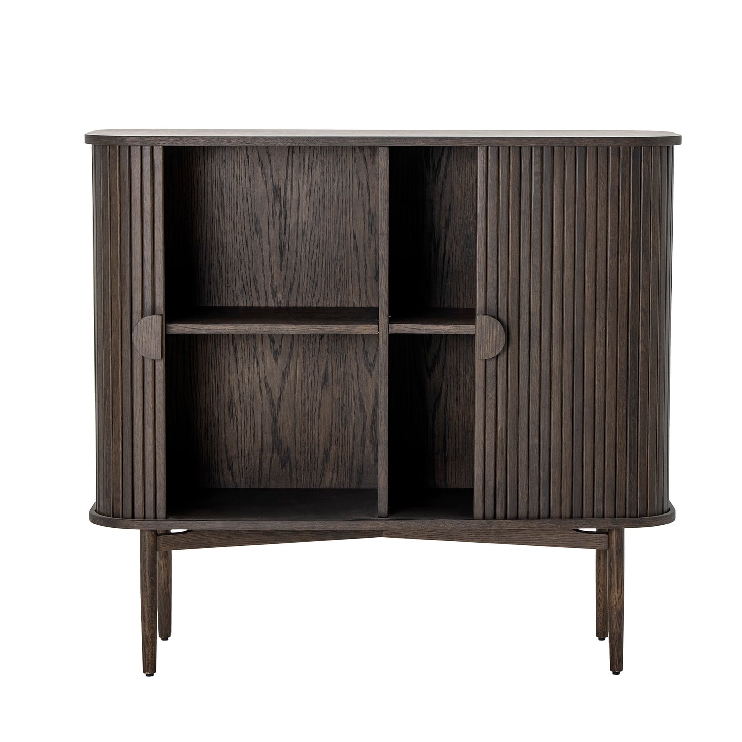 Slidding Door Cabinet | Oak