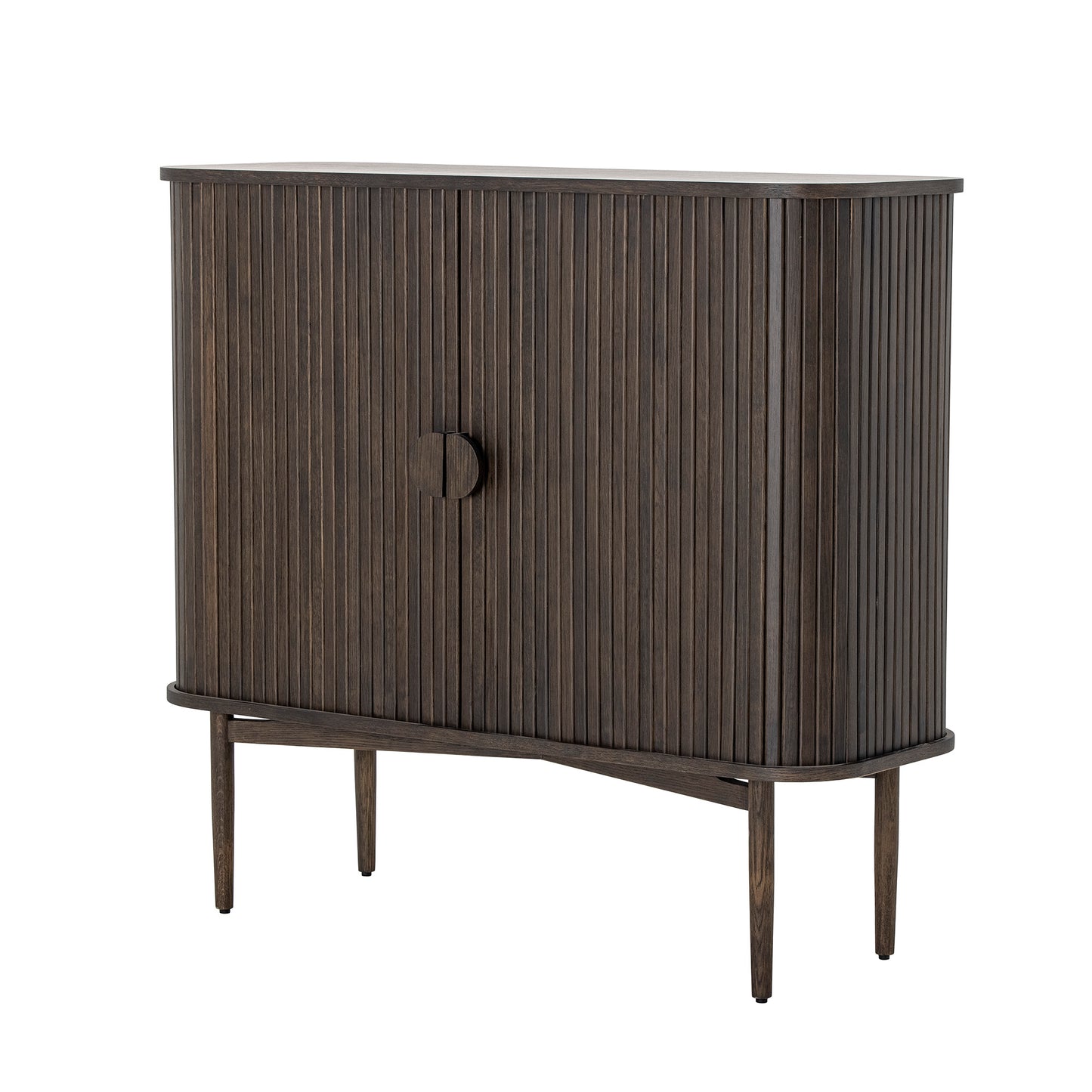 Slidding Door Cabinet | Oak