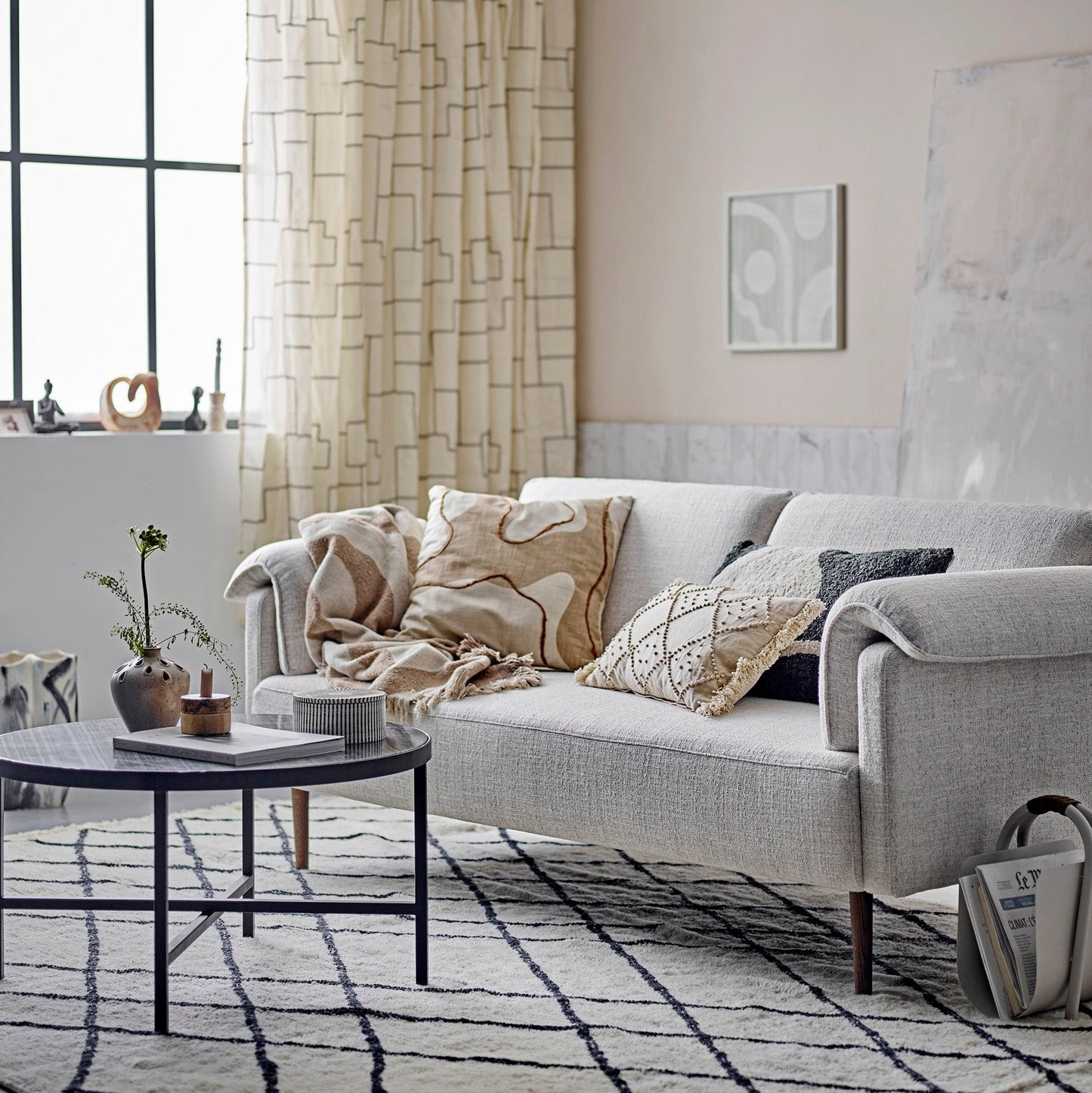 Three Seater Sofa | Off-White