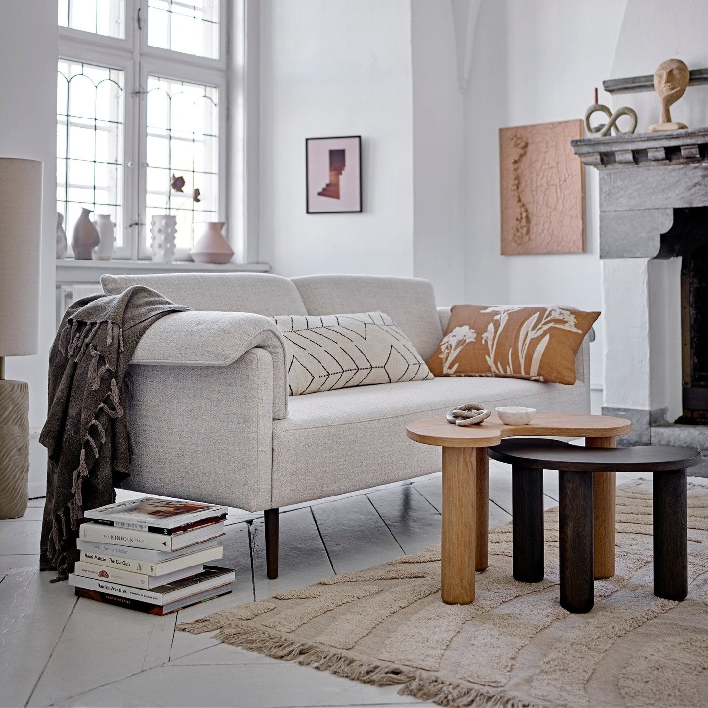 Three Seater Sofa | Off-White