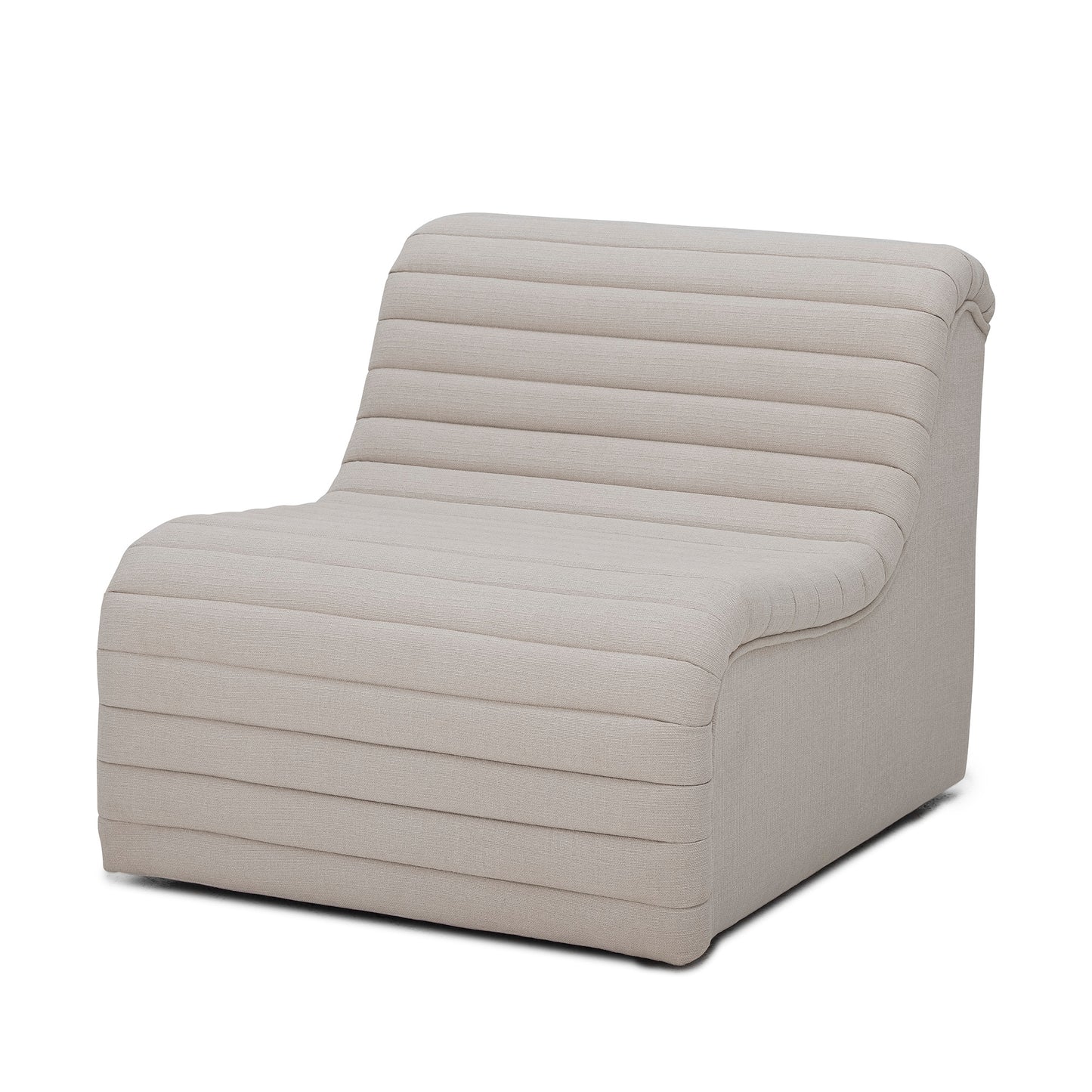 Modern Retro Lounge Chair | Beige