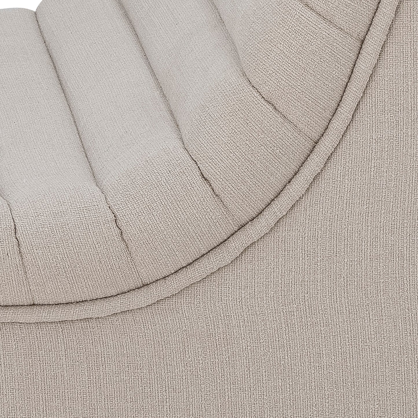 Modern Retro Lounge Chair | Beige