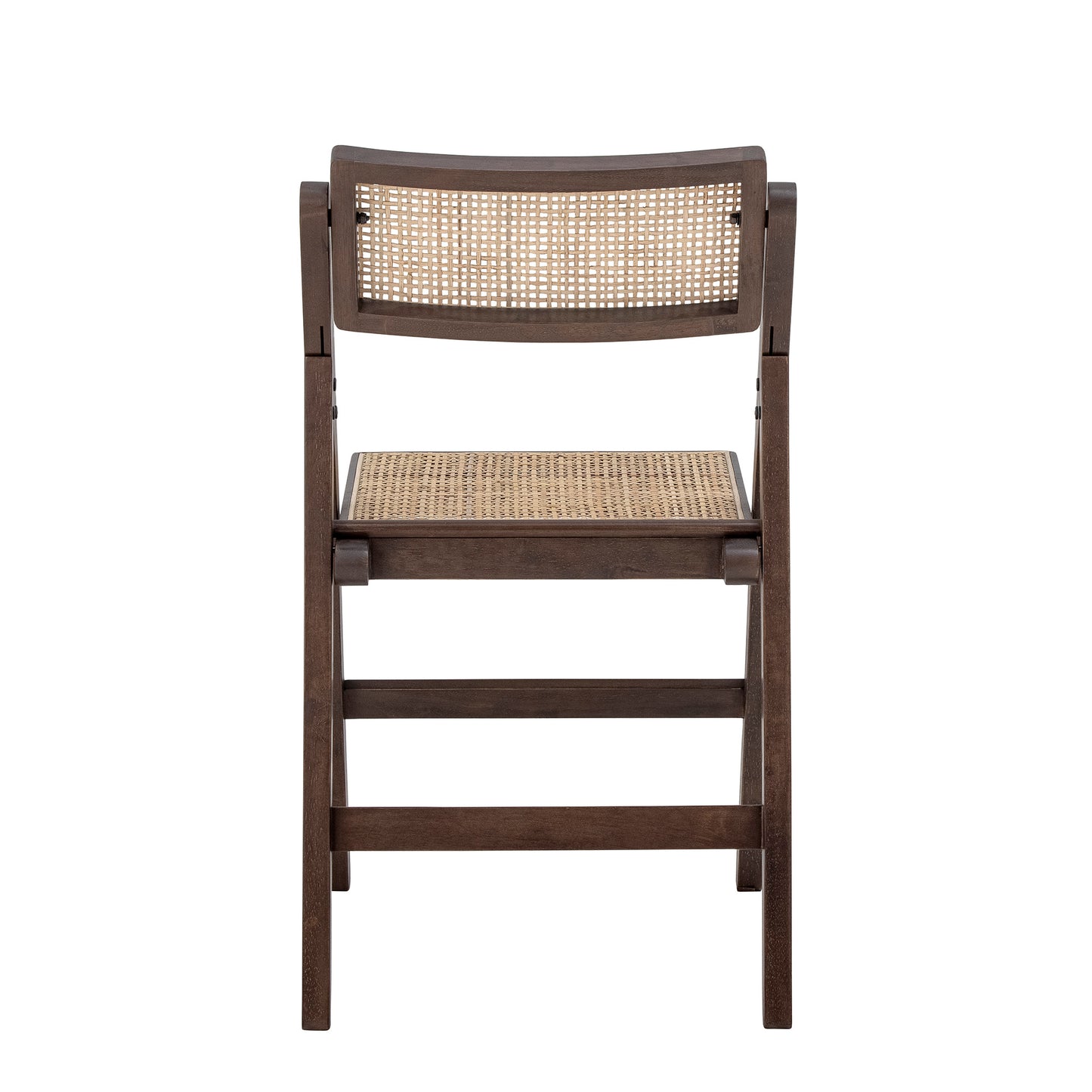 Loupe Dining Chair | Brown Rubberwood