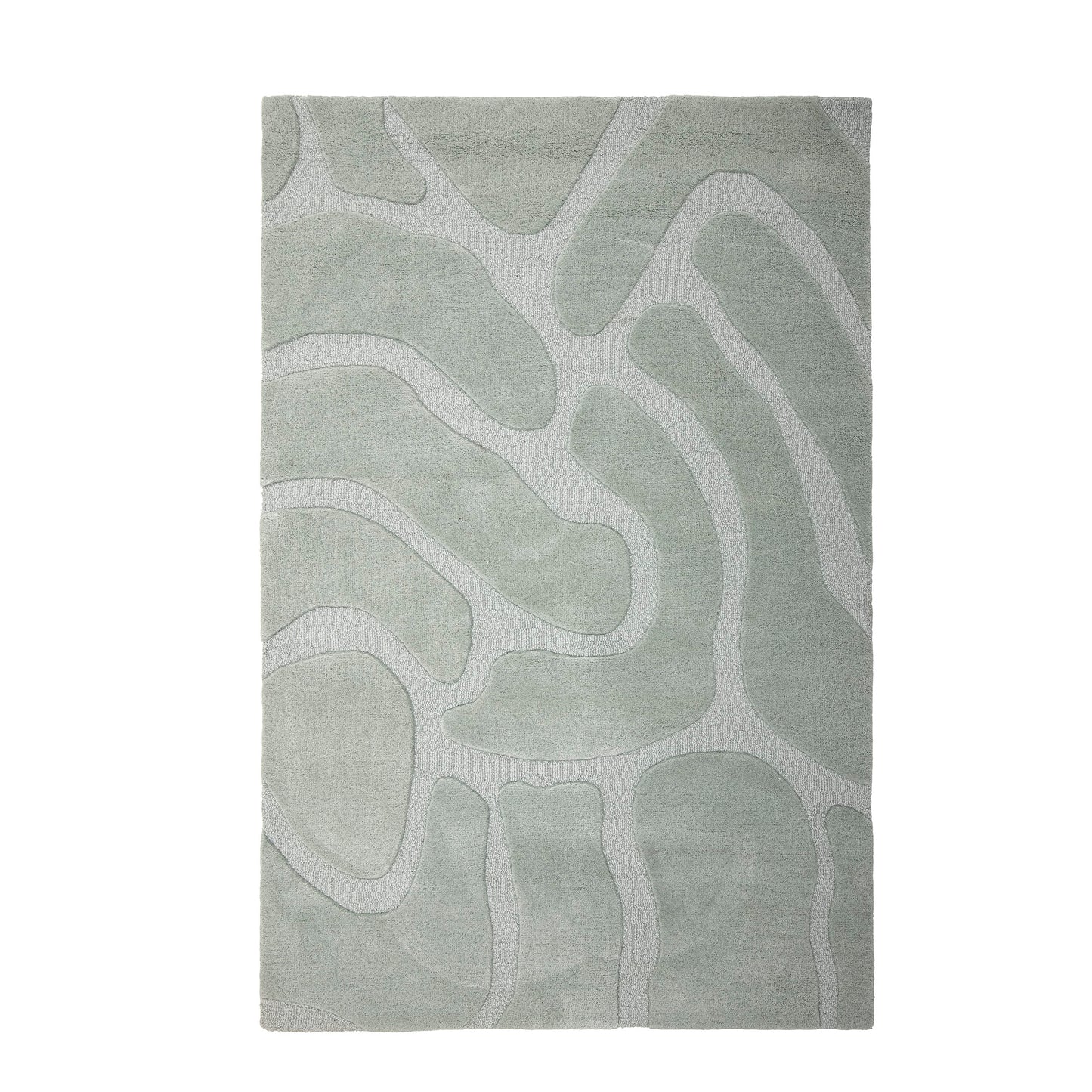 Darlington Rug | Green Wool 130 x 200
