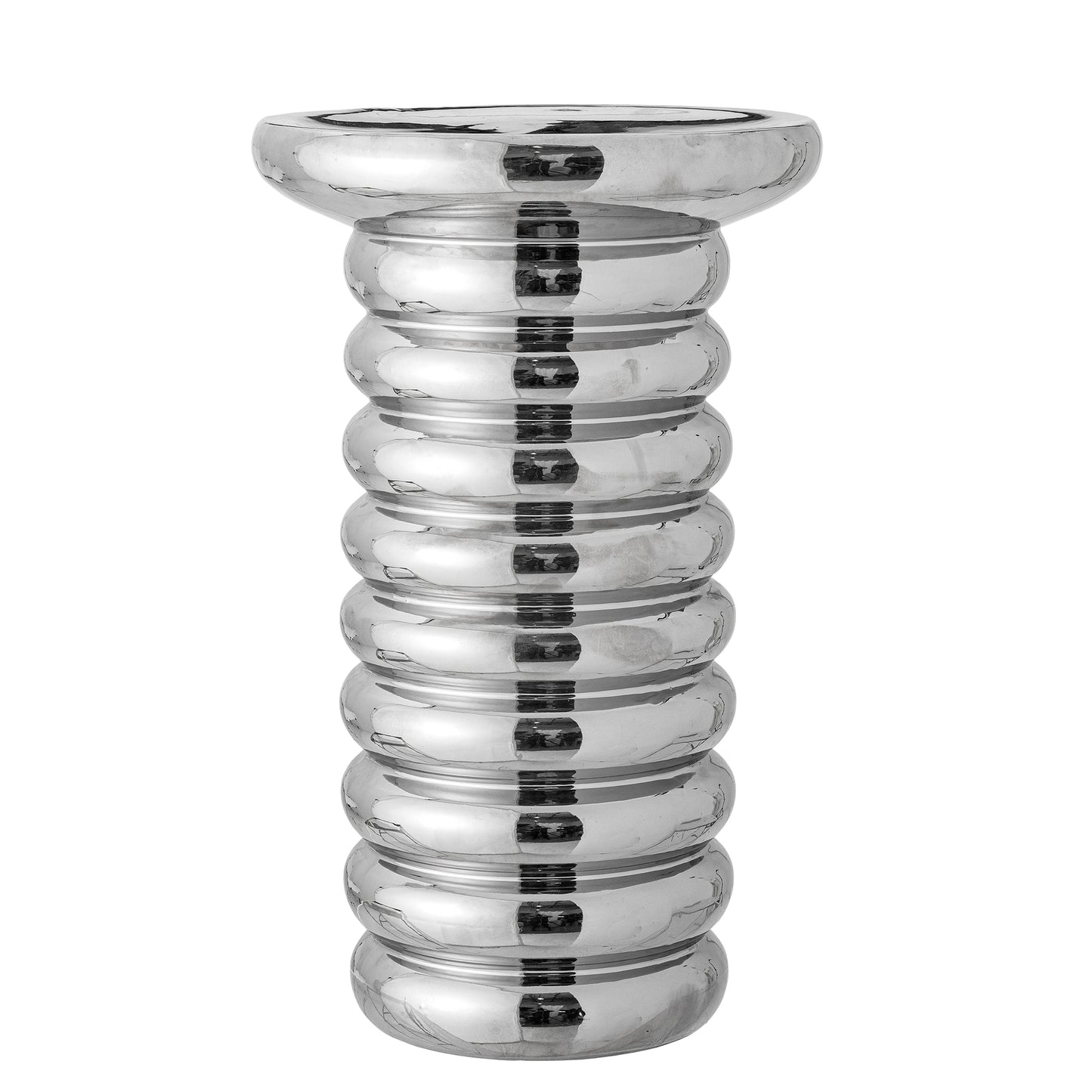 Šoninis staliukas chromo spalvos