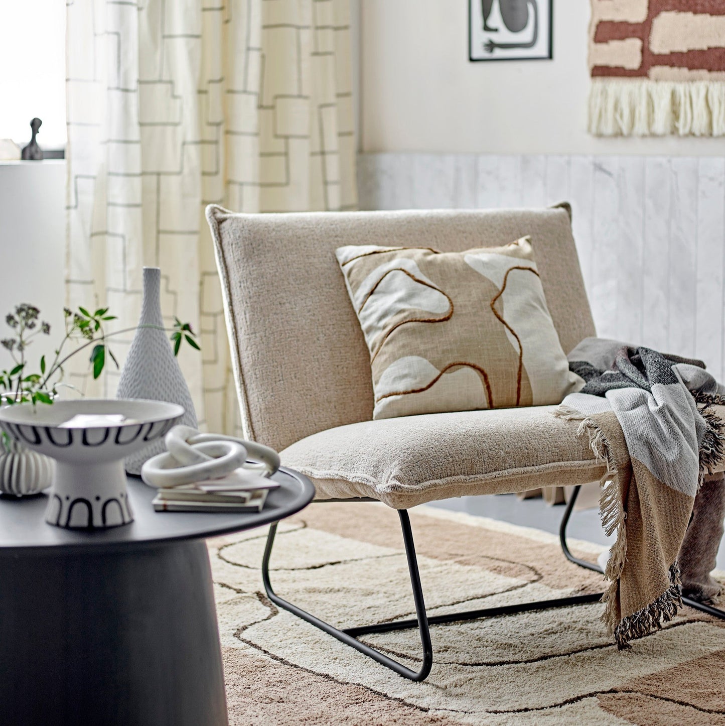 Lounge Chair | Beige