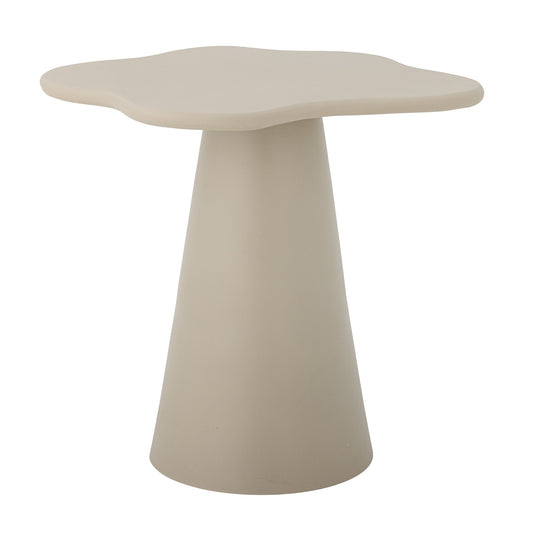 Cloud Side Table | Beige Aluminum