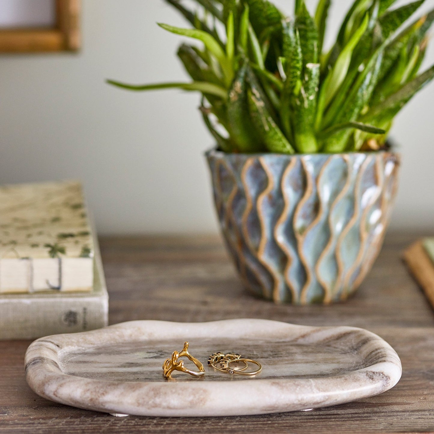 Natural Marble Tray