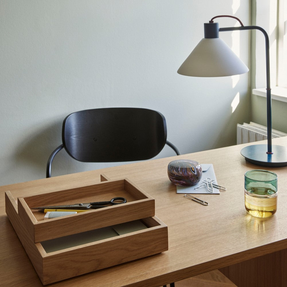 Rail Desk Organiser Natural (set of 2)