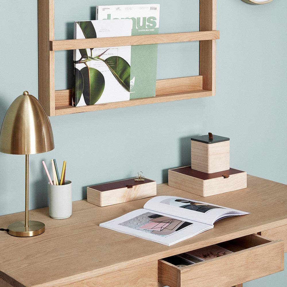 Cap Table Lamp Brass