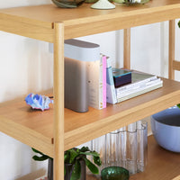 Sleek Table Lamp Brown/Light grey