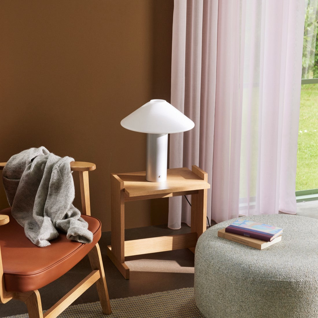 Orbit Table Lamp Metallic Silver