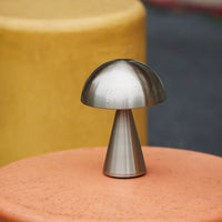 Mush Portable Lamp Nickel