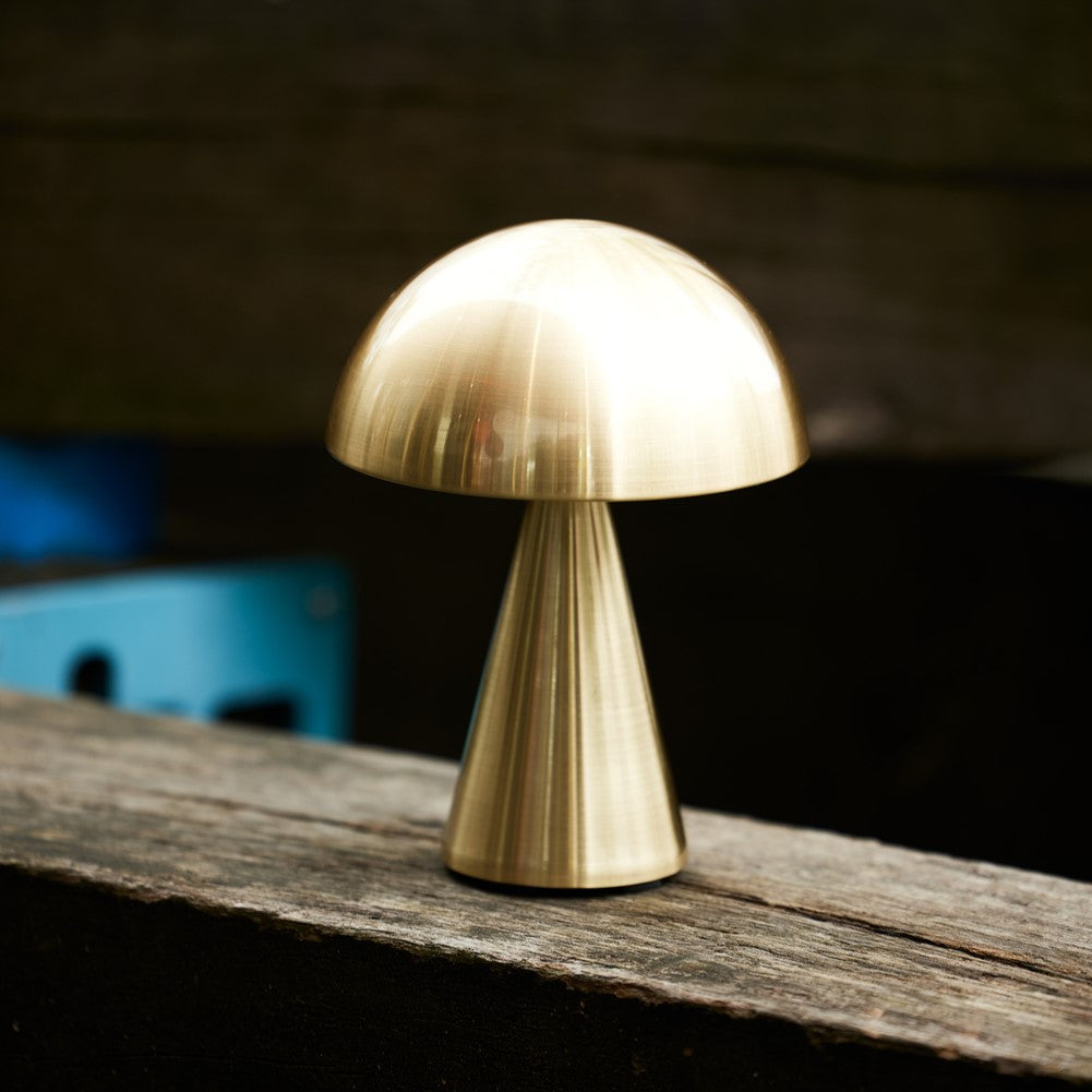 Mush Portable Lamp Brass