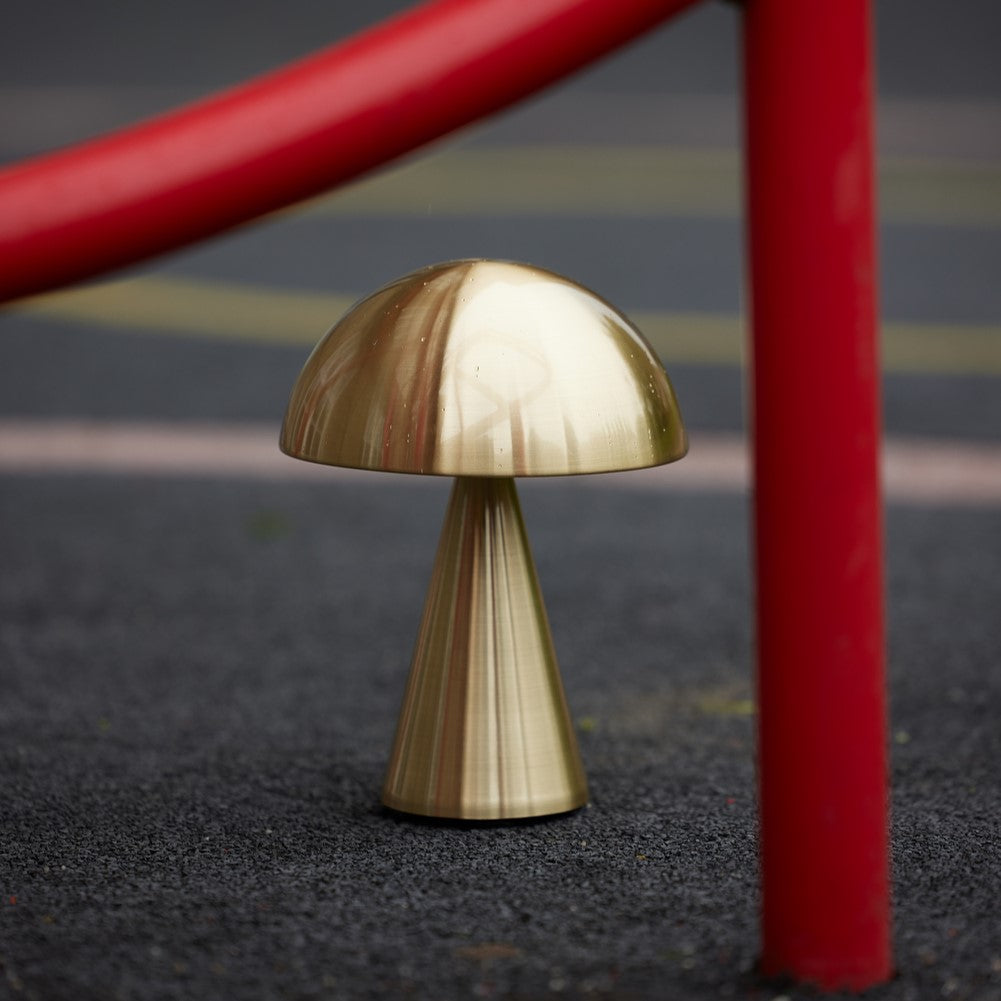 Mush Portable Lamp Brass