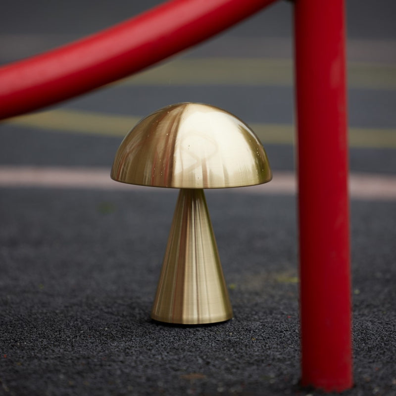 Mush Portable Lamp Brass
