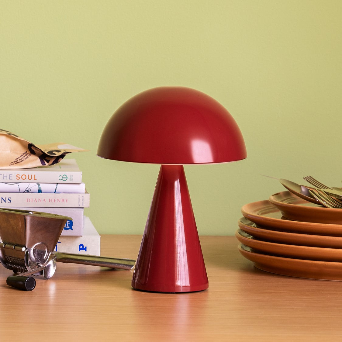 Mush Portable Lamp Red