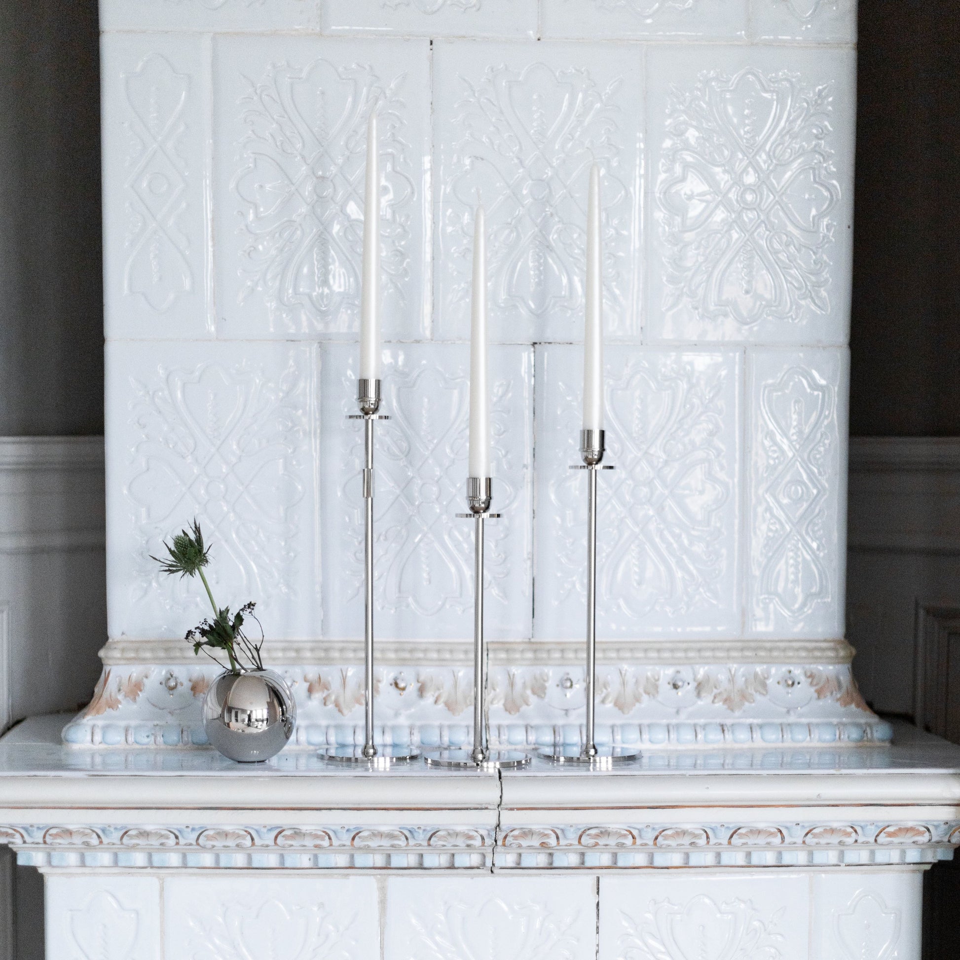 Candleholder Chiaro di luna - 30cm