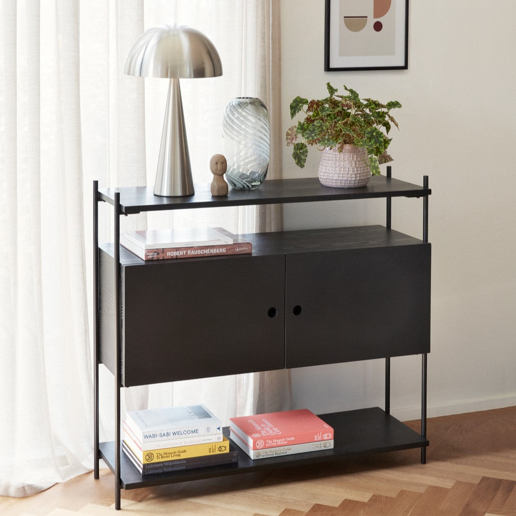 Mush Table Lamp Tall Nickel