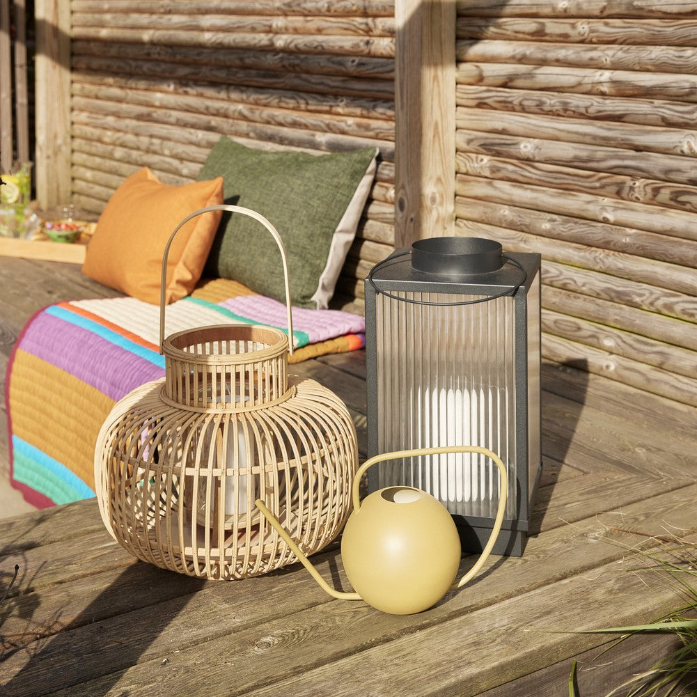 Ripple Lanterns Black (set of 2)