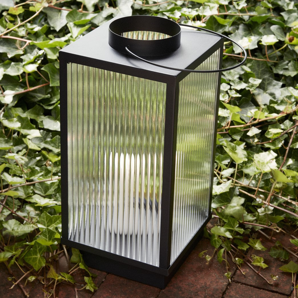 Ripple Lanterns Black (set of 2)
