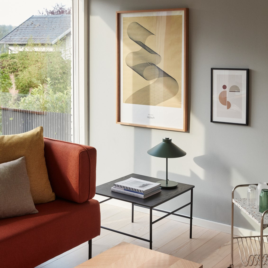 Shape Table Lamp Green