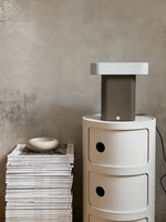 Sleek Table Lamp Brown/Light grey