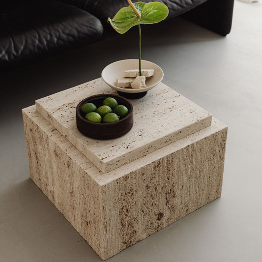 Bari coffee table | Travertine